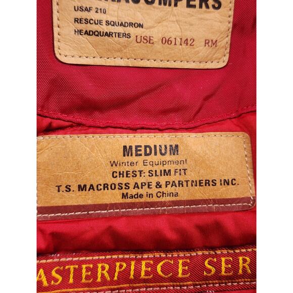 Parajumpers PJS Masterpiece M Jacket Winter USAF 210 Rescue Squadron Gorpcore - Picture 3 of 16